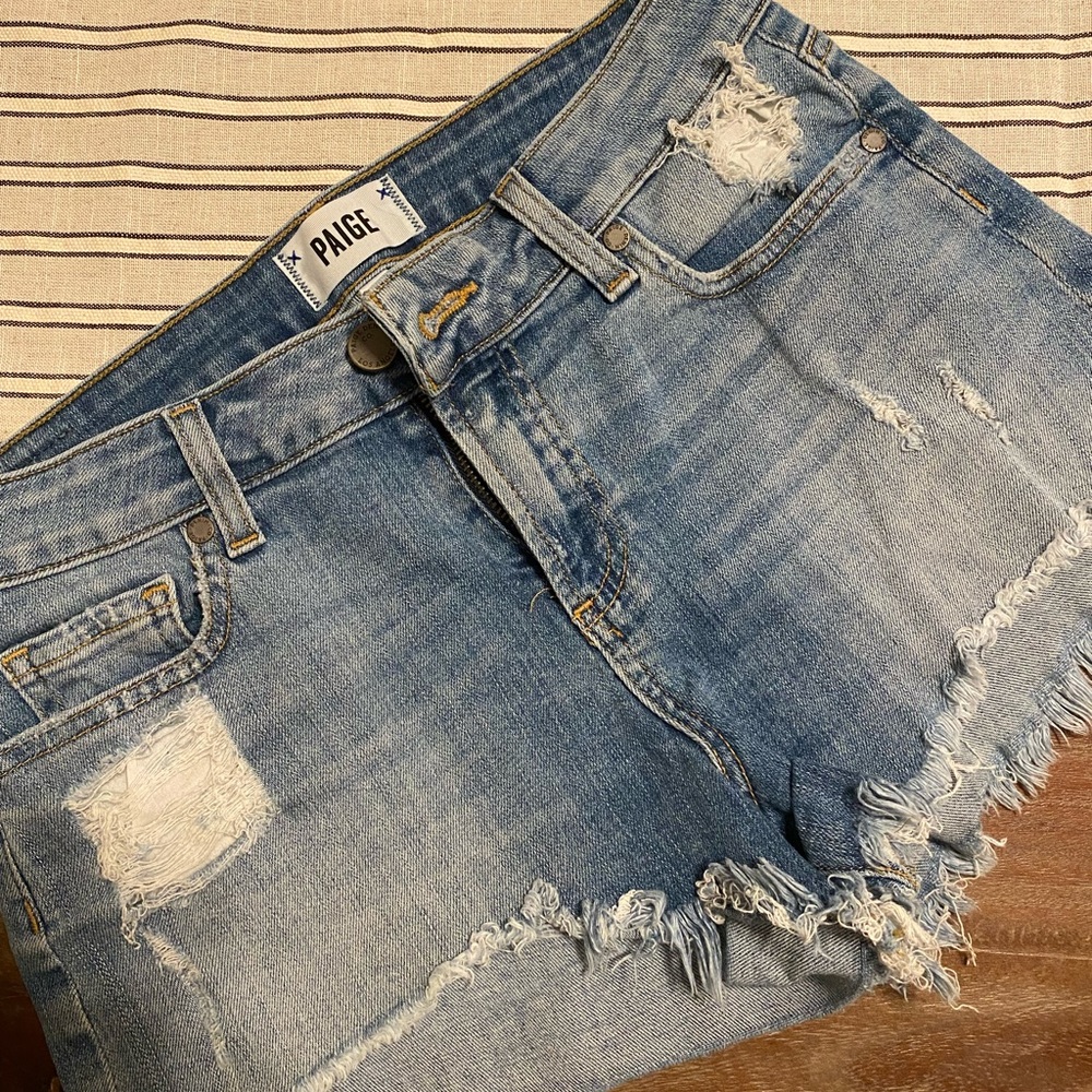 Paige denim shorts
